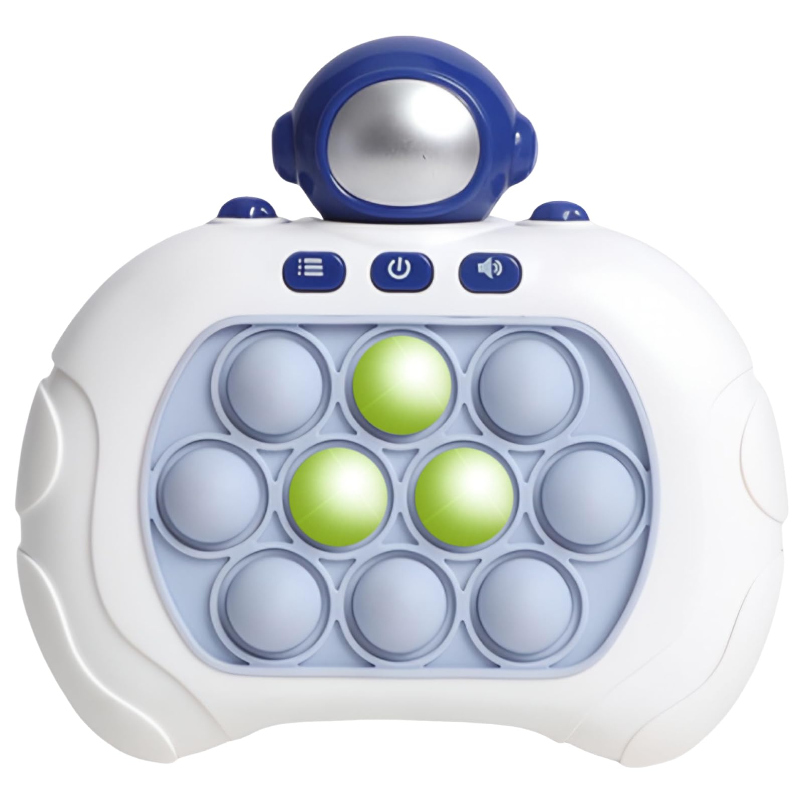 OFKPO Pop Fidget Toys, Handheld Fast Puzzle Game Machine, Bubble Game Console, Light Up Pop Game for Kids Adults