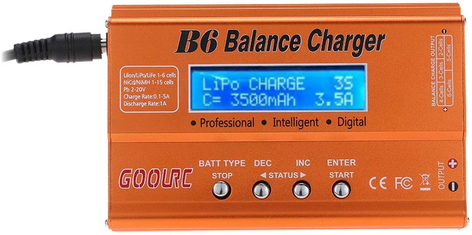 caricatore lipo per rc teton