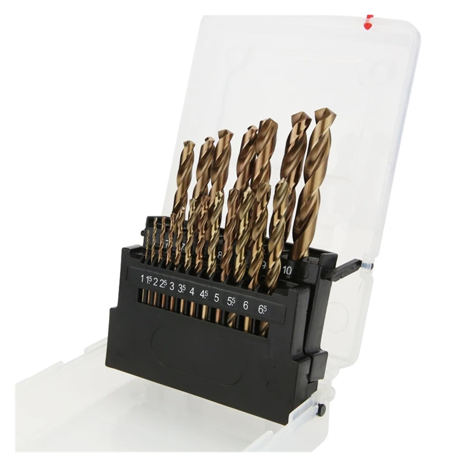 Juego De Brocas Helicoidales De Acero Cobalto M35