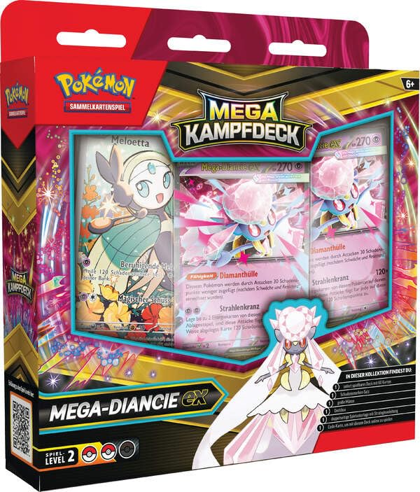 Pokémon Mega Battle Deck Diancie ex - DE