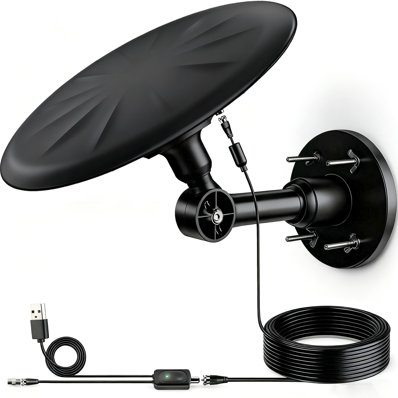 Antenne TV Exterieure Puissante HD 4K