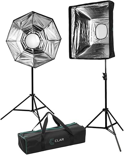 Miniatura 2 de CLAR Kit básico de caja de luz LED de 2 luces