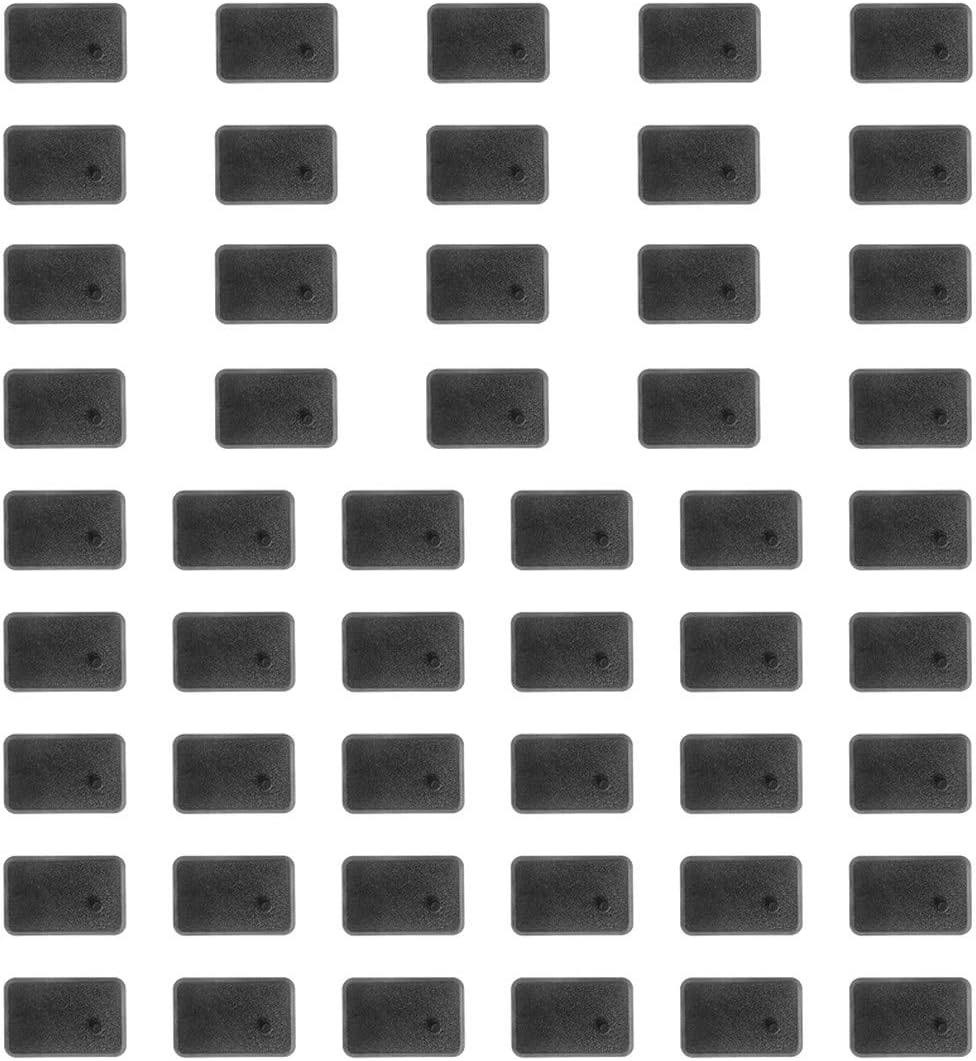 NC EBCO 50 Pieces Plastic Action Figure Stand Base for 3 75