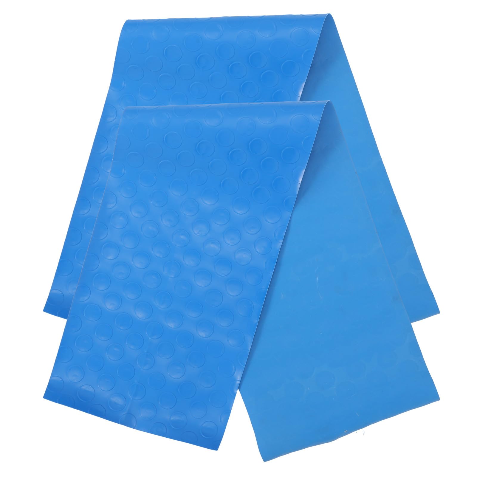 Alfombrillas de piscina antideslizantes de PVC azul en pack de 2 piezas para suelo