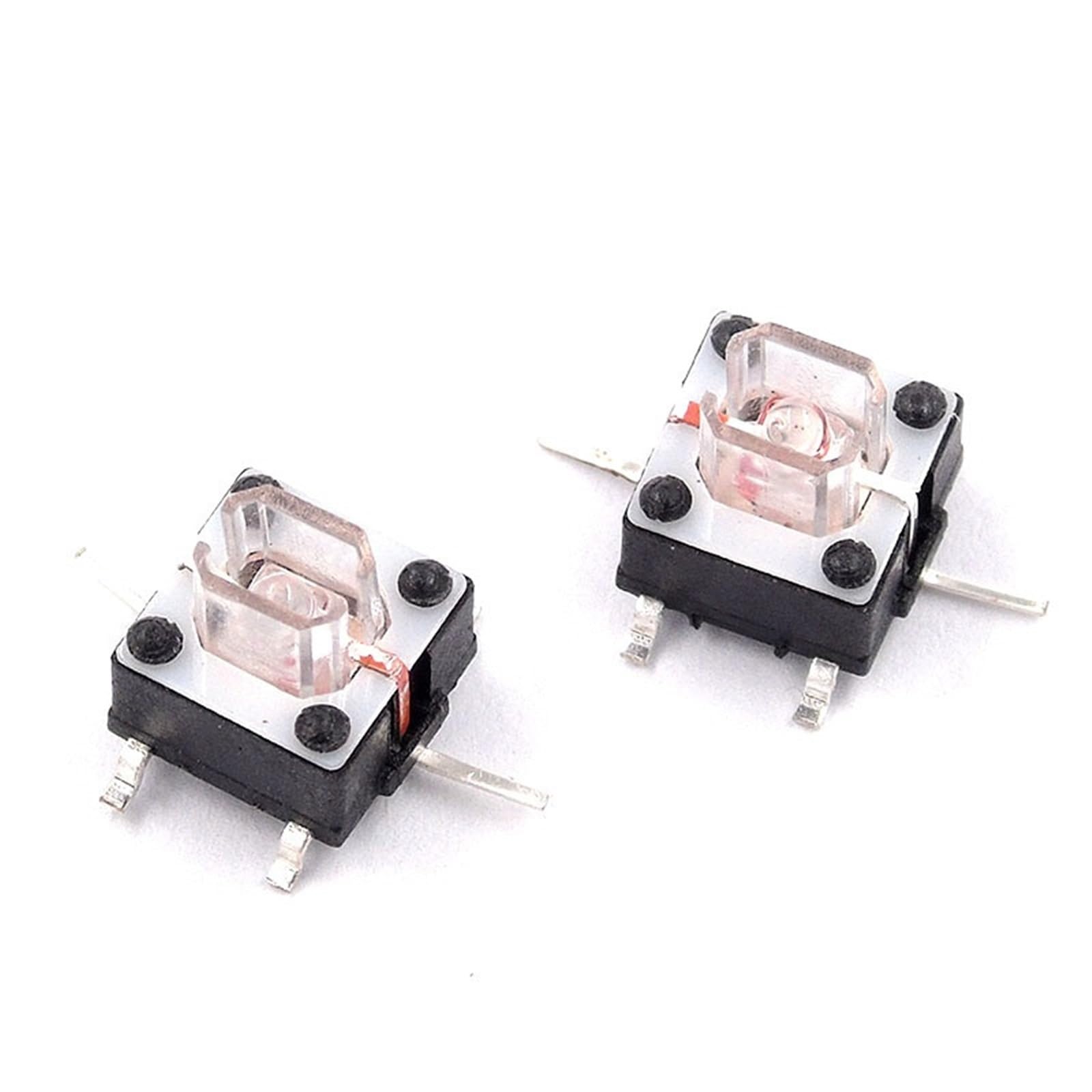 Amazon.com: NQVQTKRUP 10PCS 6 * 6 * 7mm SMT Tactile switches Red