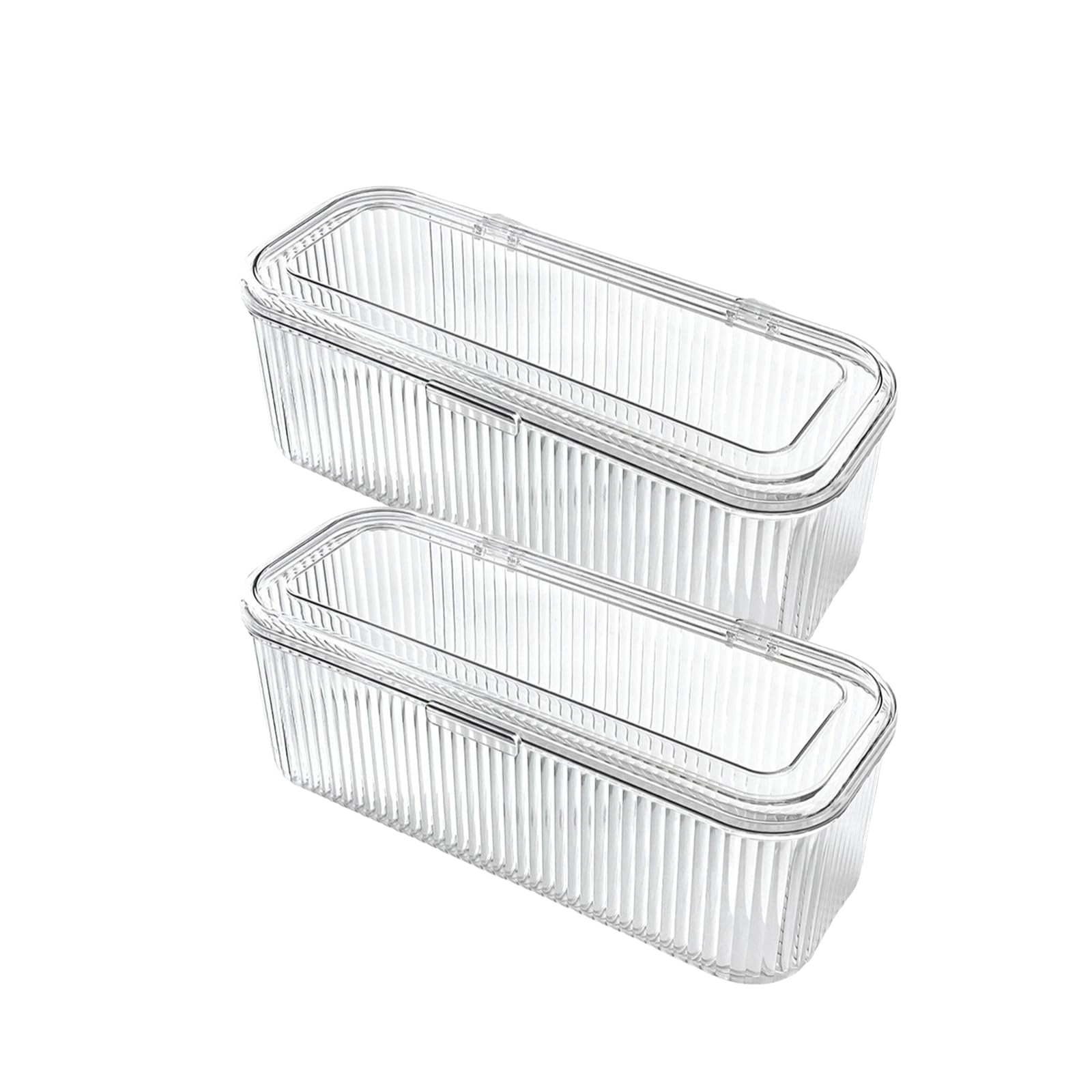 Organisateur de bureau transparent en PET pour sublimer votre coiffeuse