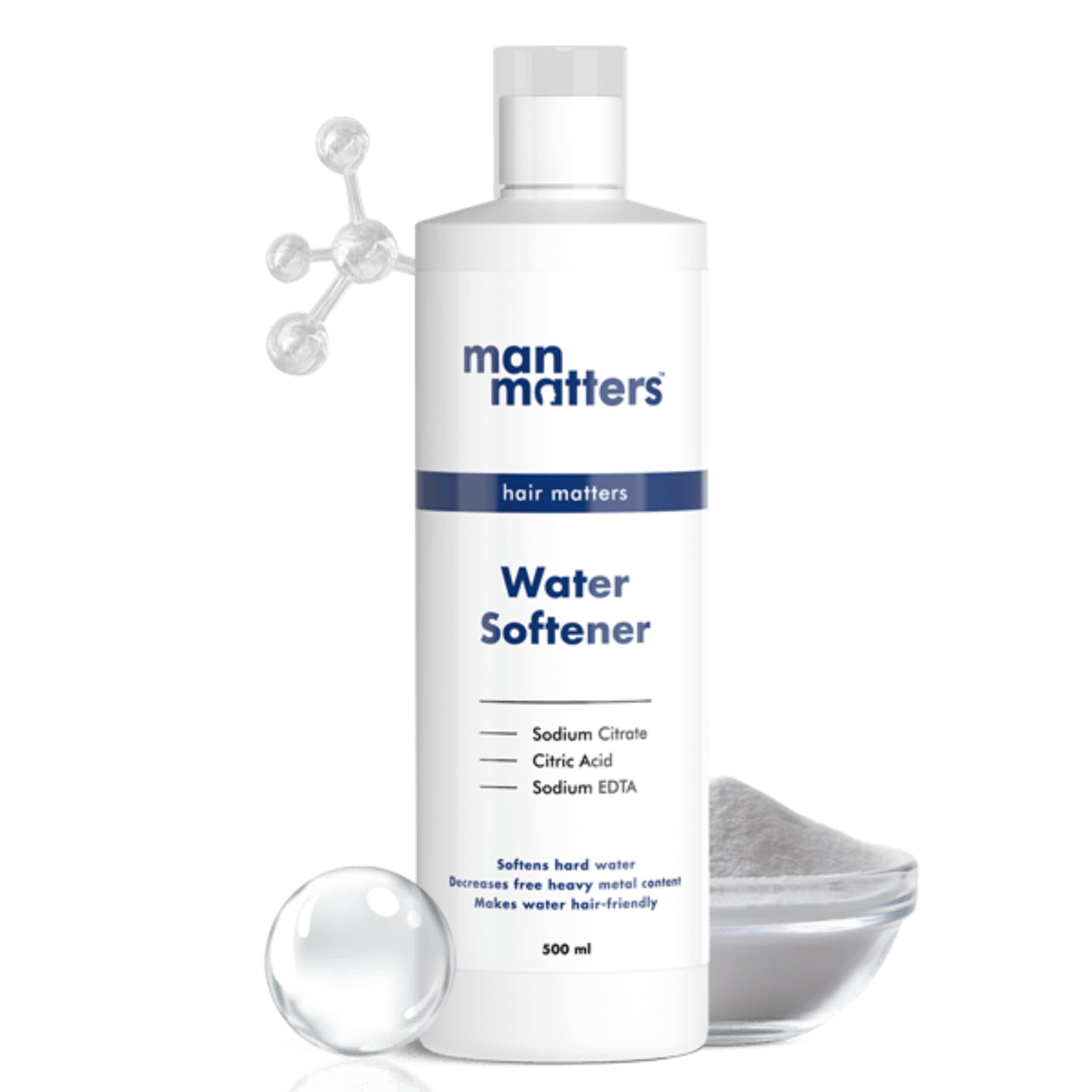 Buy Man Matters Water Softener 500ml Instant Hard Water Softening