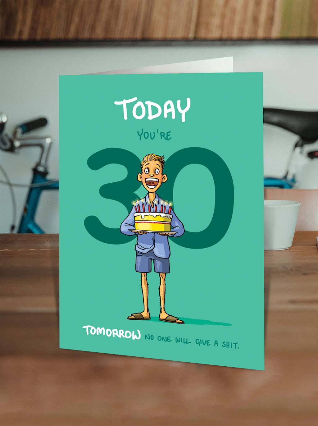 Regalo Chica 30 Años Divertida Tarjeta De Cumpleaños Número 30 - 30 Hoy Parece Que Fue Regalos Para Hombre 30 Años