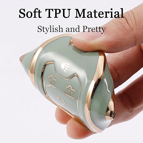 Miniatura 4 de RYE Funda para llavero GMC, funda de TPU suave para llavero de protección completa para GMC Terrain Yukon Acadia Chevrolet Chevy Suburban Tahoe