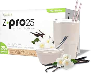 Amazon.com: R-Kane Nutritionals Z-Pro Vanilla Protein Drink Mix