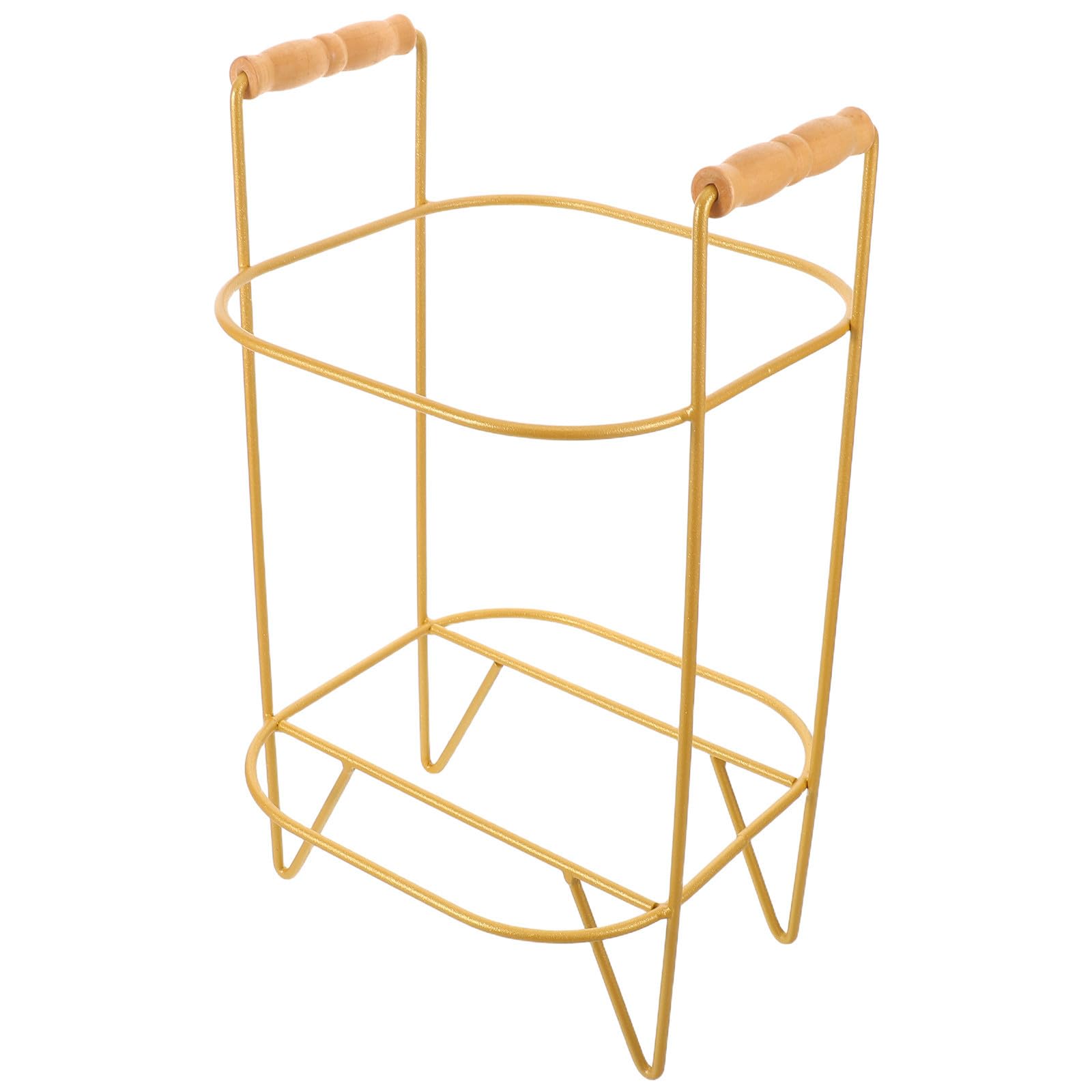 POPETPOP Soporte para Barril de Cerveza de 8 litros, Hierro y Madera