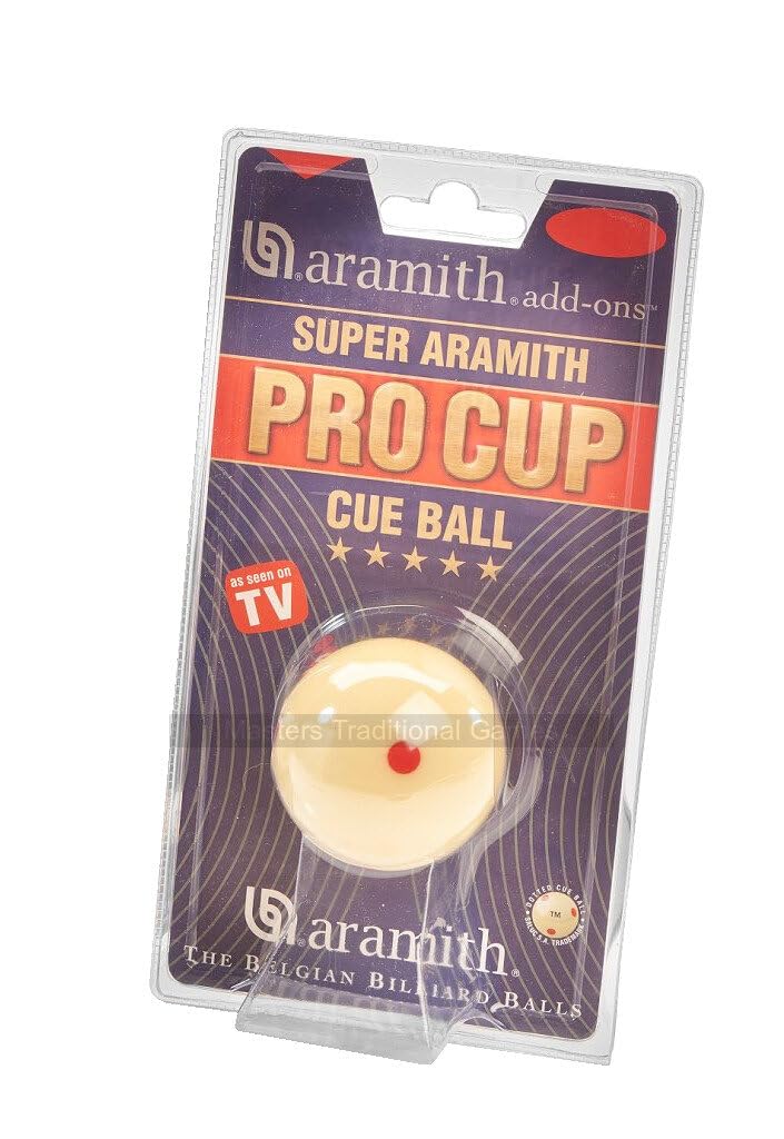 1 and 7/8 inch (47.5mm) Pro Cup Cue Ball