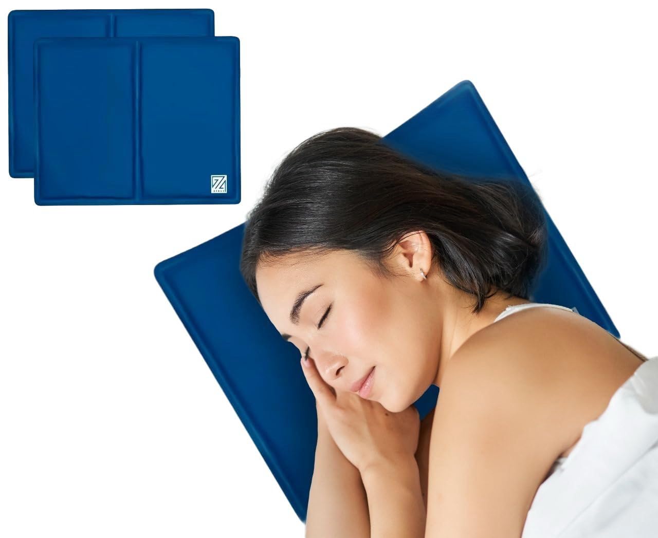 2 MAGIC COOL COOLING GEL PAD PILLOW COOLING MAT LAPTOP CUSHION YOGA PET BED SOFA
