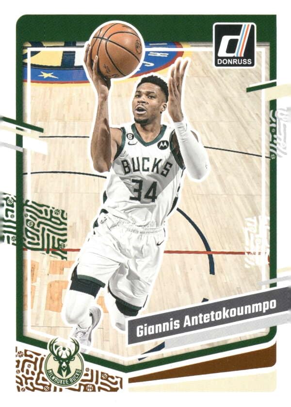 Amazon.com: 2023-24 DONRUSS #188 GIANNIS ANTETOKOUNMPO