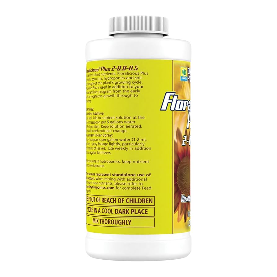 Amazon.com : General Hydroponics Floralicious Plus, Vitality