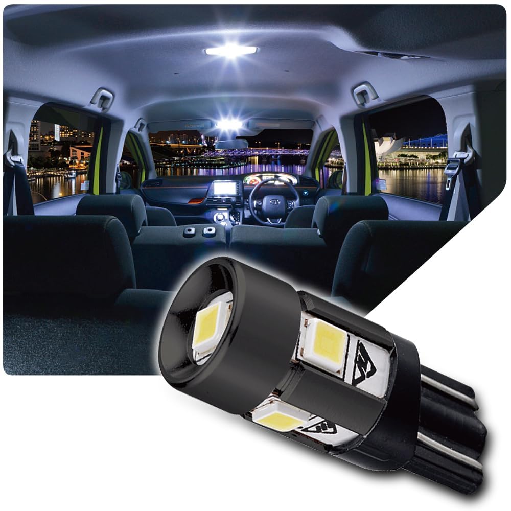 Amazon | IPF ルームランプ LED 車用 T10 T13 T16 250lm 6500K
