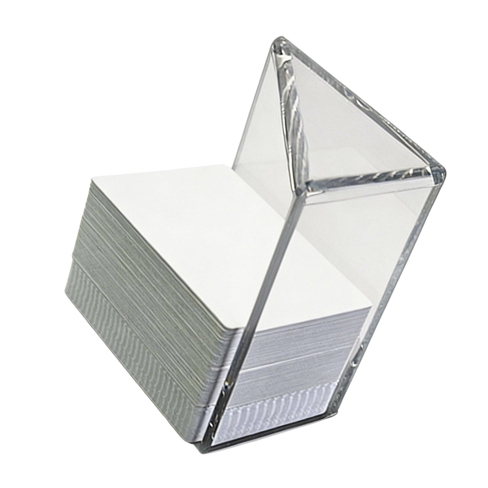 KACCDE Clear Acrylic 2 / 4 / 6 Deck Pokers Card Stand Playing Cards Holder Games & Sports Expert Acrylic Discard Trays Easy to Use for Gambling Games