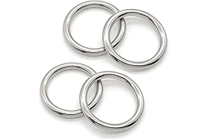 Heavy Duty Welded Stainless Steel O-Rings for Outdoor Use