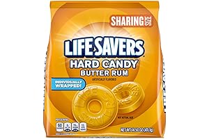 LIFE SAVERS HARD CANDY BUTTER RUM STAND UP POUCH