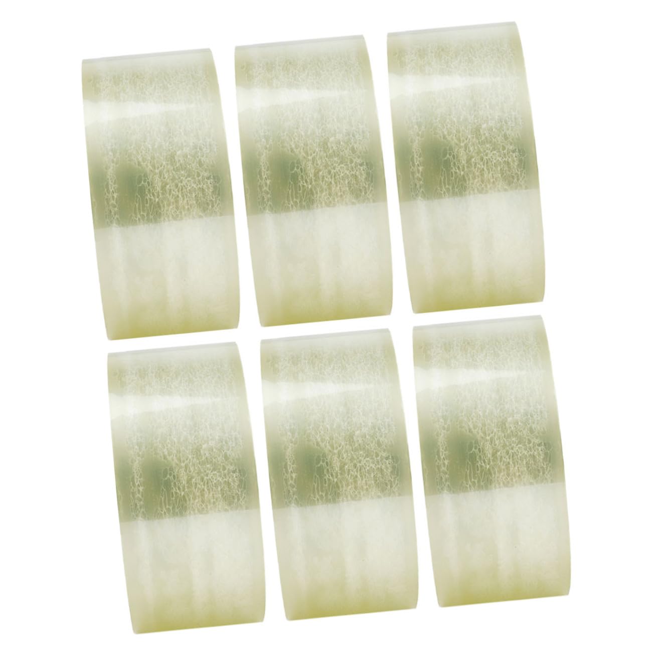 PLAFOPE 6 rouleaux Ruban Adhésif Transparent Forte Silencieux pour Scellage de Colis et Domestique et Professionnel