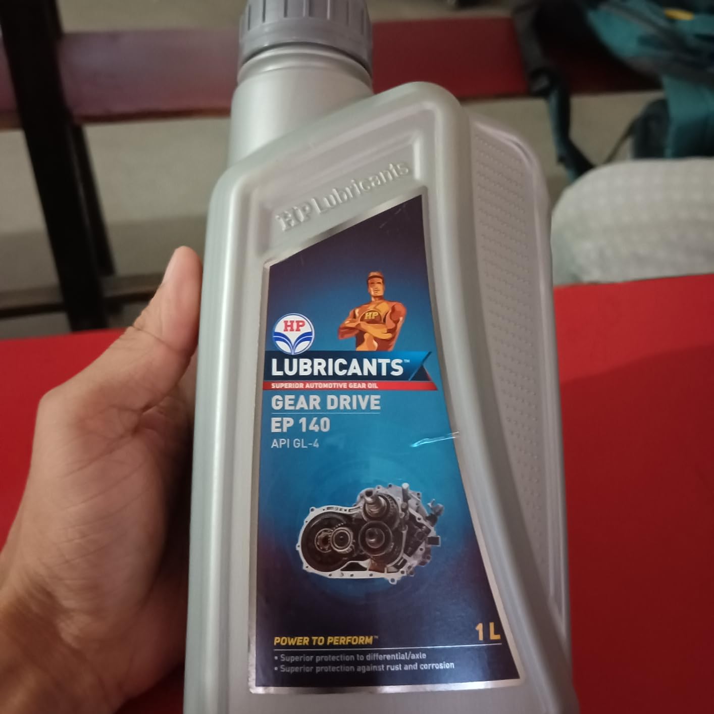 HP Lubricants Gear Drive EP140 API GL4 Gear Oil (1 L) Amazon.in Car