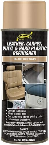 Restaurador para cueros, tapetes, vinilo y plástico duro SM Arnold, 11 onzas, Doeskin