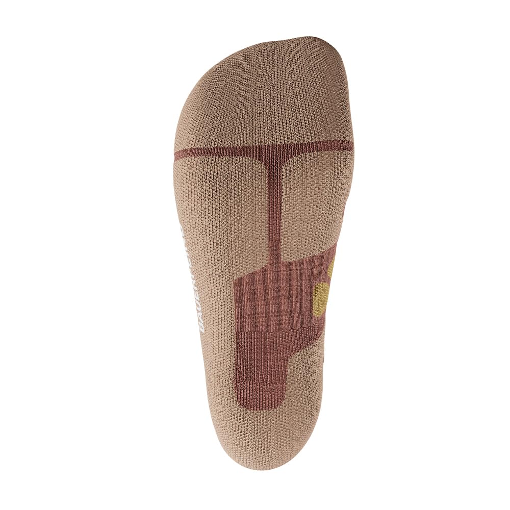 BAUERFEIND Calzini da trekking "Outdoor Merino Compression Socks" per attività all'aria aperta come escursioni (trekking, hiking), 1 paio di calzini sportivi in lana (merino)