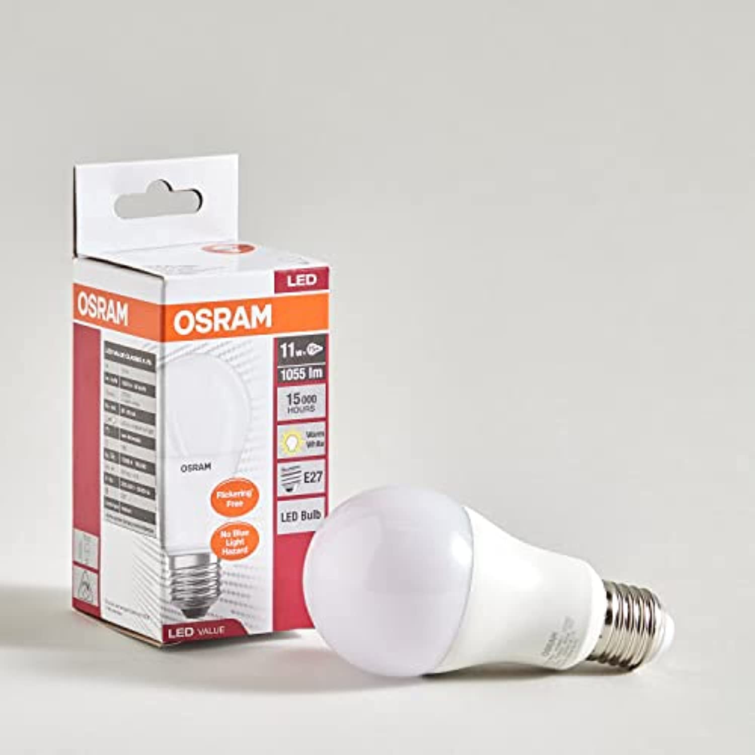 Osram Led Lamp Classic A 75 11W/E-27 Cool Day White Frosted 4058075271210 Osram