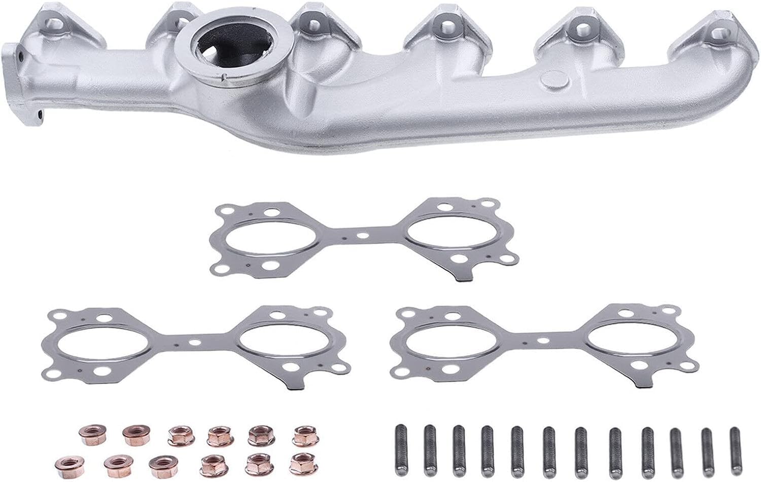 COLECTOR de ESCAPE (REFORZADO) compatible con BMW serie 5 E60 525d / 530d - compatible con referencias 11627788422 11622248166 18407788422 7788422 2248166 7788422