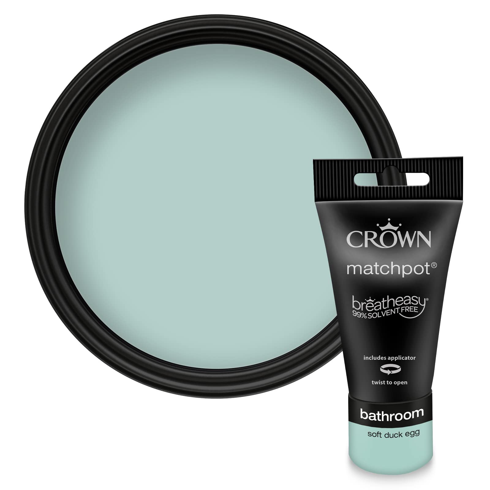 Crown Bathroom Tester 40ml - Soft Duck Egg