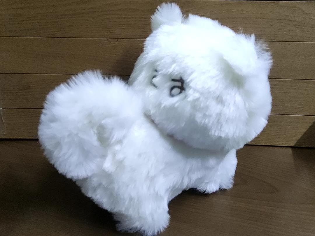Amazon.co.jp: 青森限定 秋田犬 わさお モフモフ ぬいぐるみ [全長23cm