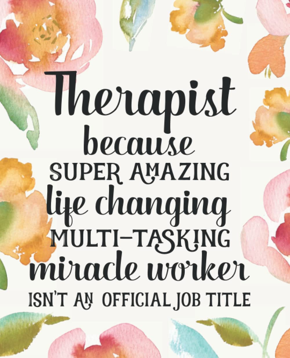 Therapist Gifts: Funny Thank You Appreciation Present for Women