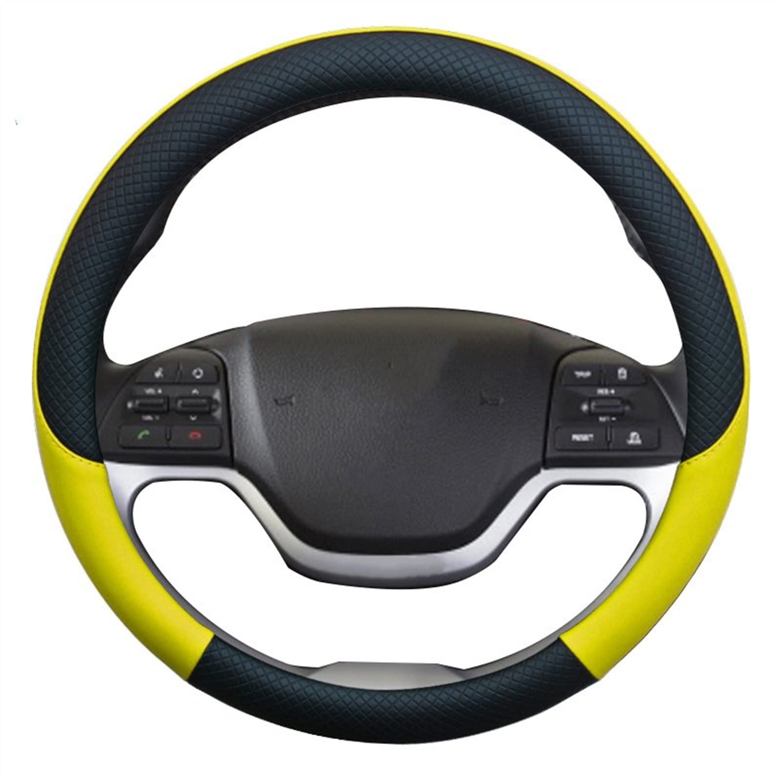 Autoteile Auto-Lenkradabdeckung Leder Autozubehör Innenraum Für  