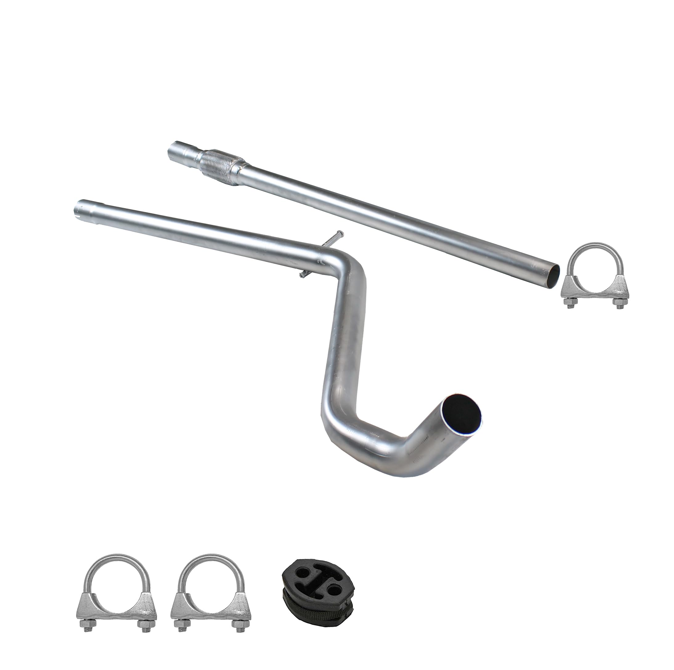 Ferroz Export Ersatz für Abgasrohr für Fiat 500 (C312), Fiat Panda (169), Ford KA (RU8) 1.2 69PS Auspuff