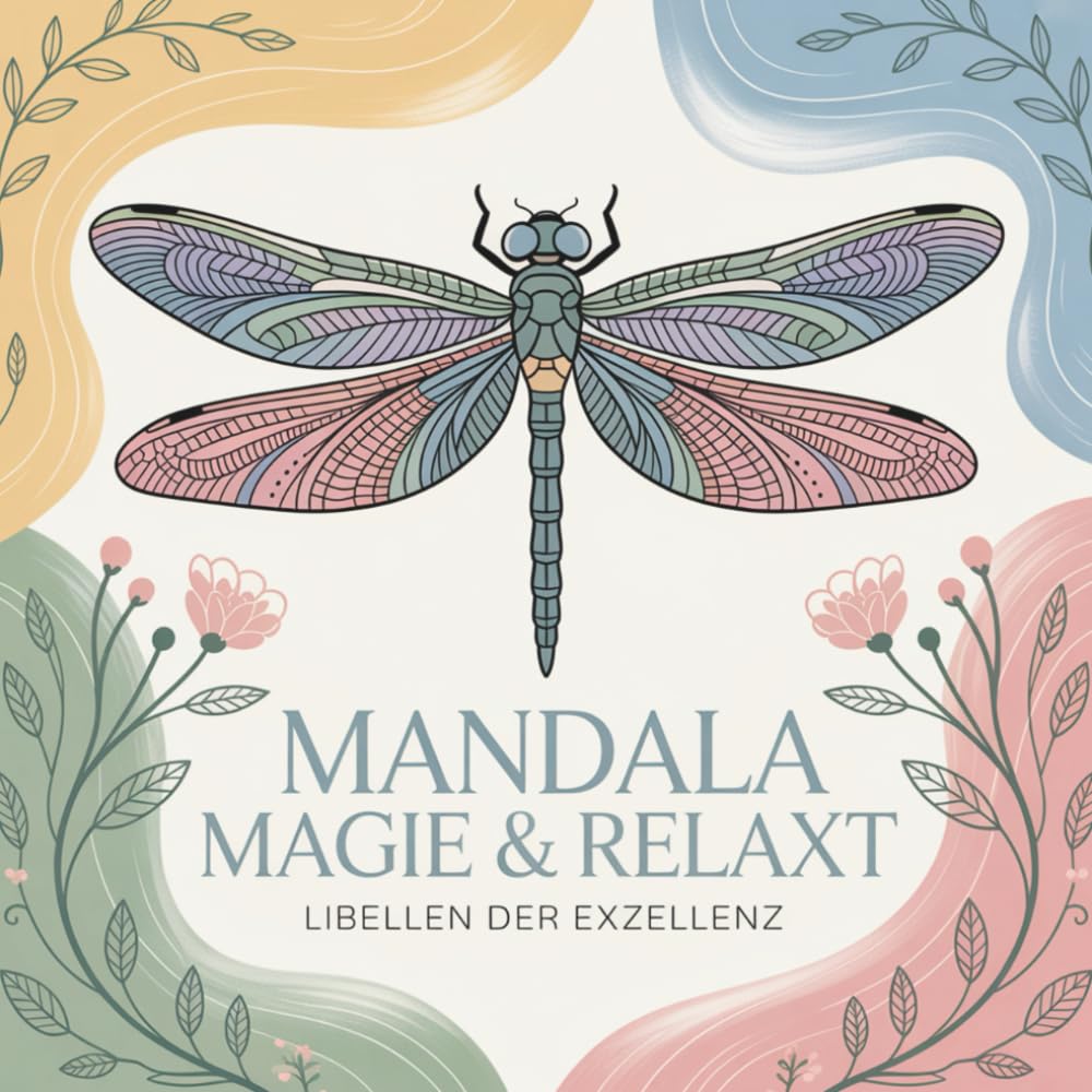 Mandala Magie & Relaxt: Libellen der Exzellenz