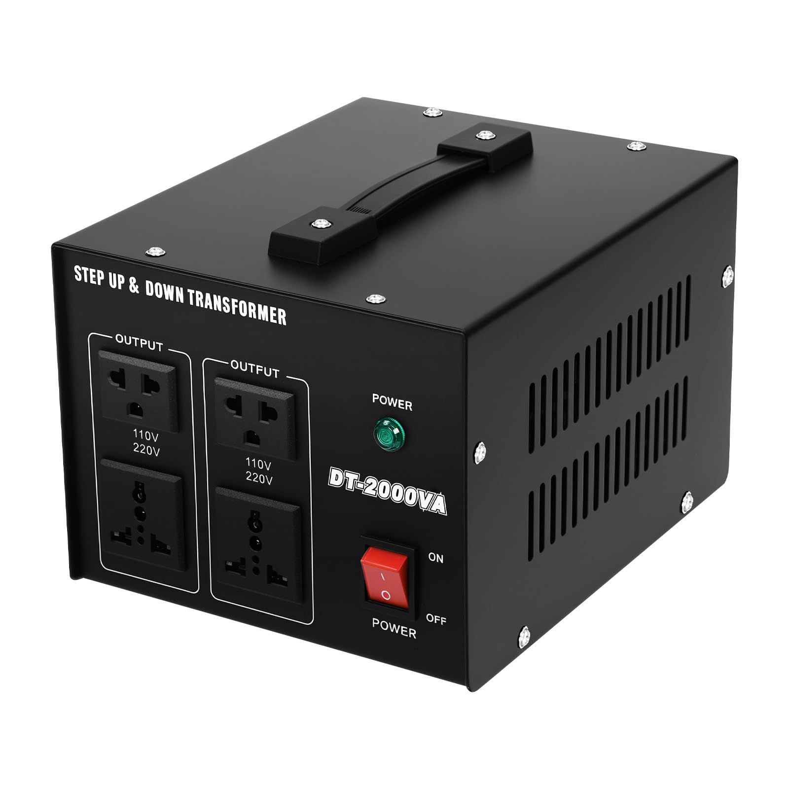 Trasformatore di tensione da 220 V a 110 V Step Up & Step Down Voltage Converter 2000 W