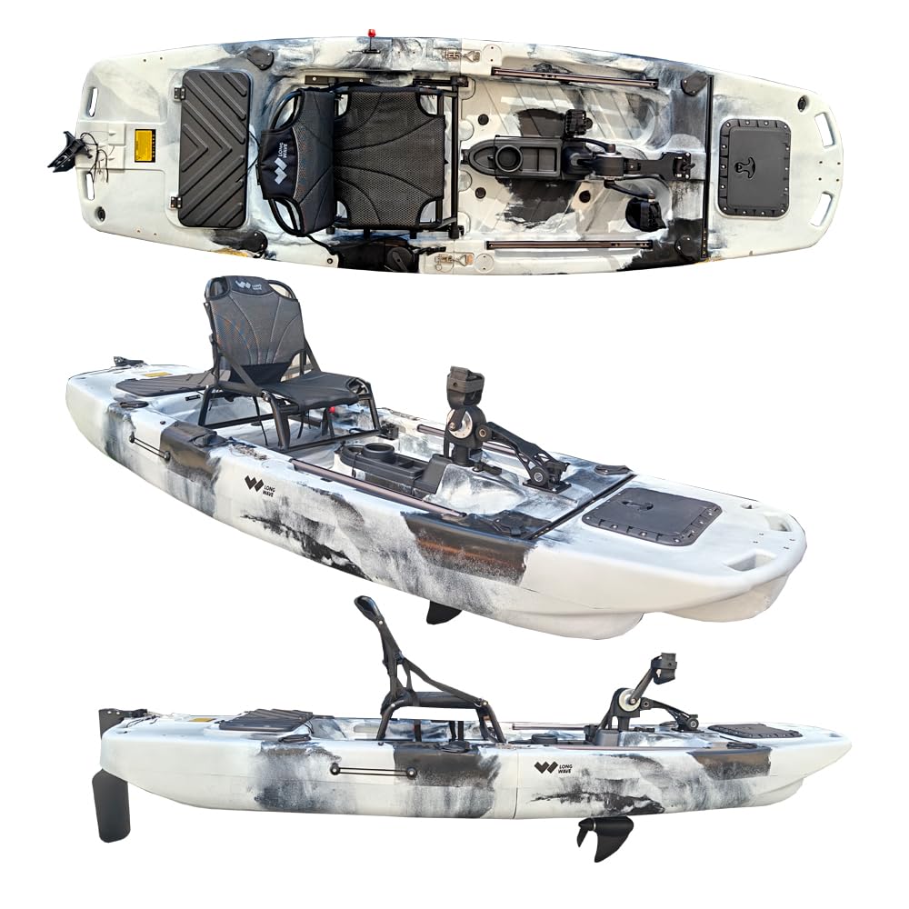 Kayak da pesca rimovibile Long Wave Tagli