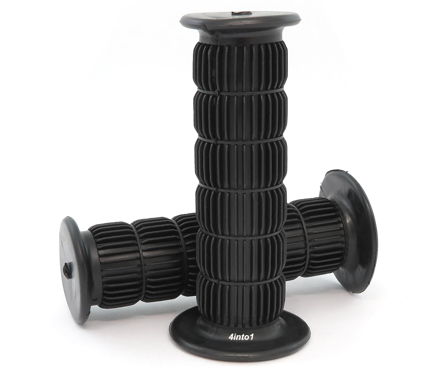 Enduro Trail Style Motorcycle Grips - Black- 7/8" Handlebars