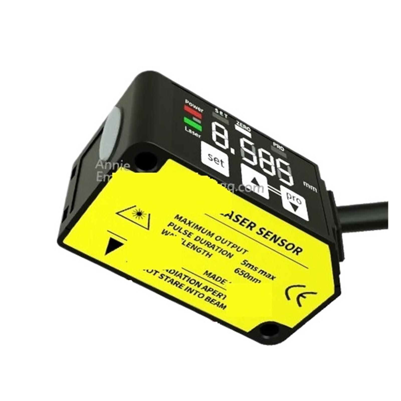 Sensor de desplazamiento GRK-30P-Switching de 30-400 mm para distancia entre centros