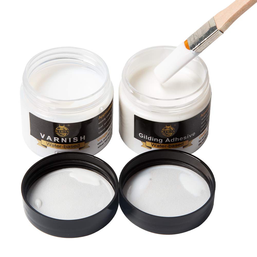 Buy Gilding Adhesive, 100ml Epoxy Resin WaterBased Gold Leaf Glue for