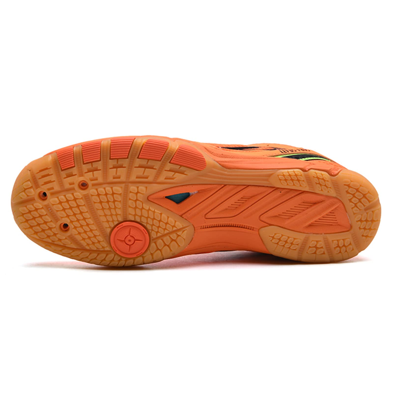 Zapatos de Tenis de Mesa Transpirables para Hombres y Mujeres, Naranja, 38 EU