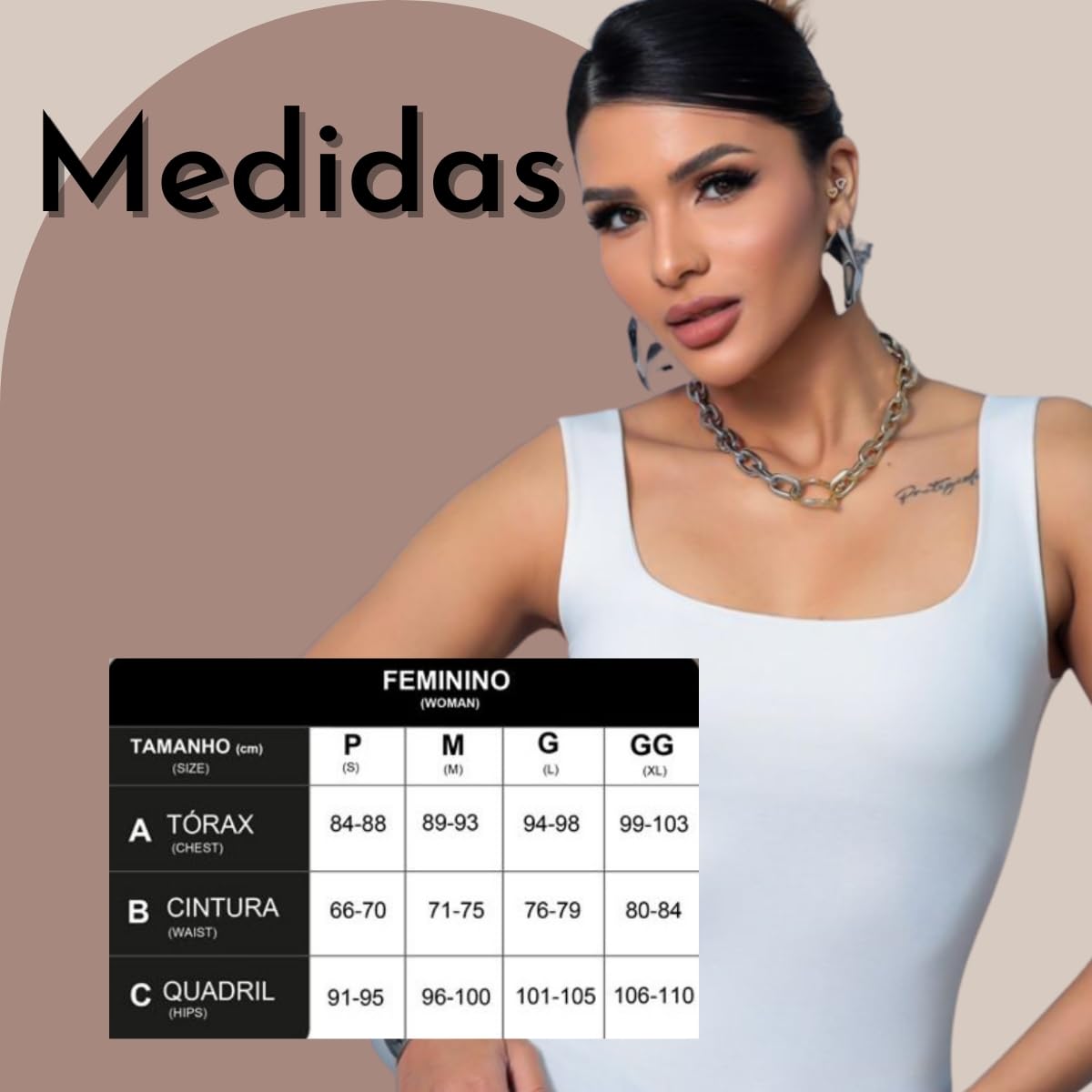 Body Feminino Algodão 96% com Forro Regata collant – Gola Alta Confortável, Não Marca, Respirável – Básico e Versátil – YASDA em promoção! Veja a oferta e mais achadinhos de Blusas 7 Hoje é o melhor dia para comprar Body Feminino Algodão 96% com Forro Regata collant – Gola Alta Confortável, Não Marca, Respirável – Básico e Versátil – YASDA com aquele preço maroto! Promoção! Aproveite a oferta! 7