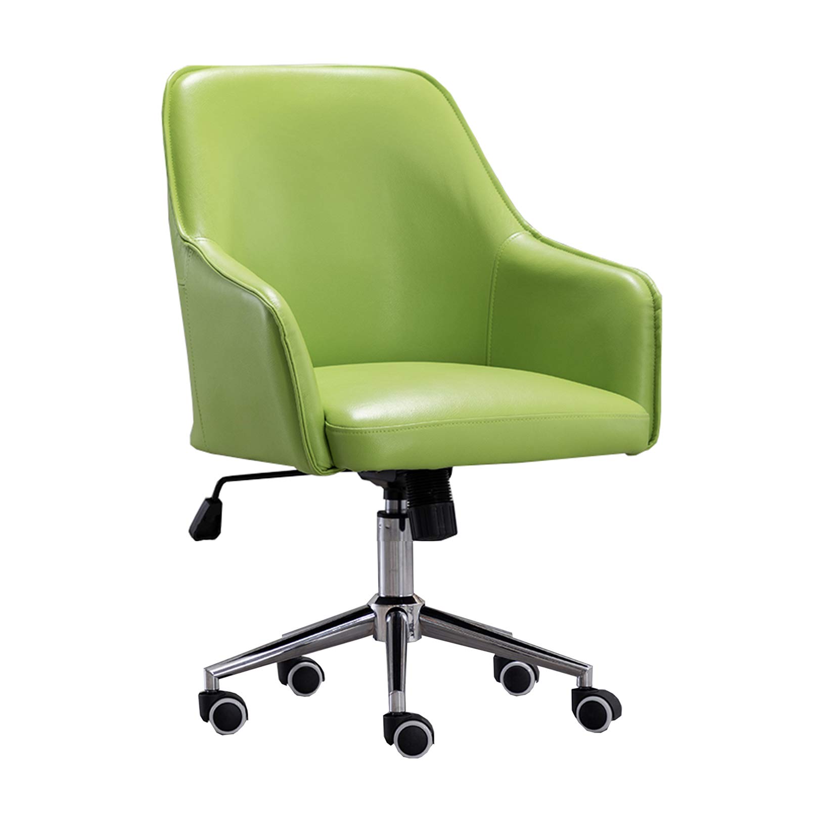 Chaise d'ordinateur pivotante et réglable avec soutien lombaire
