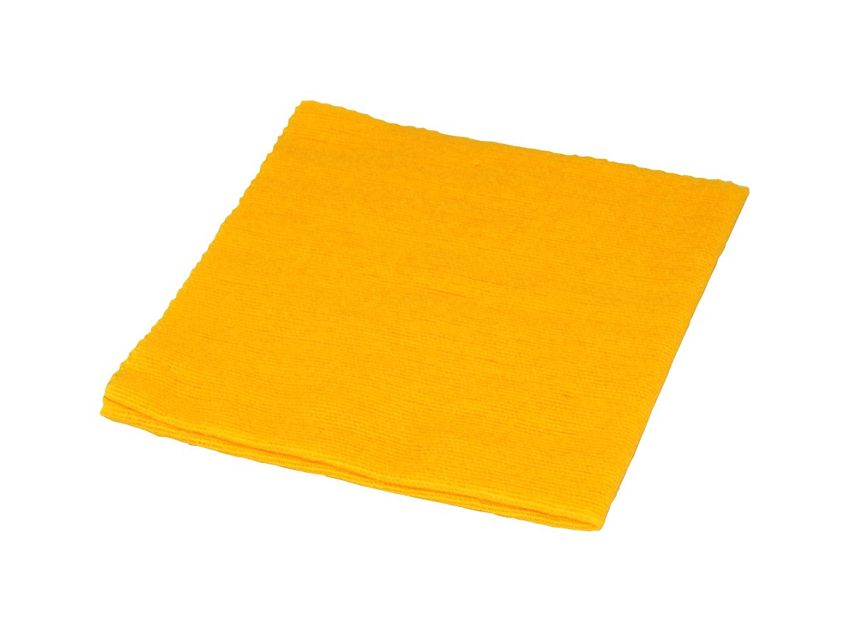 APA 19961 Polishing Cloth 32 x 32 cm, Yellow, Synthetic