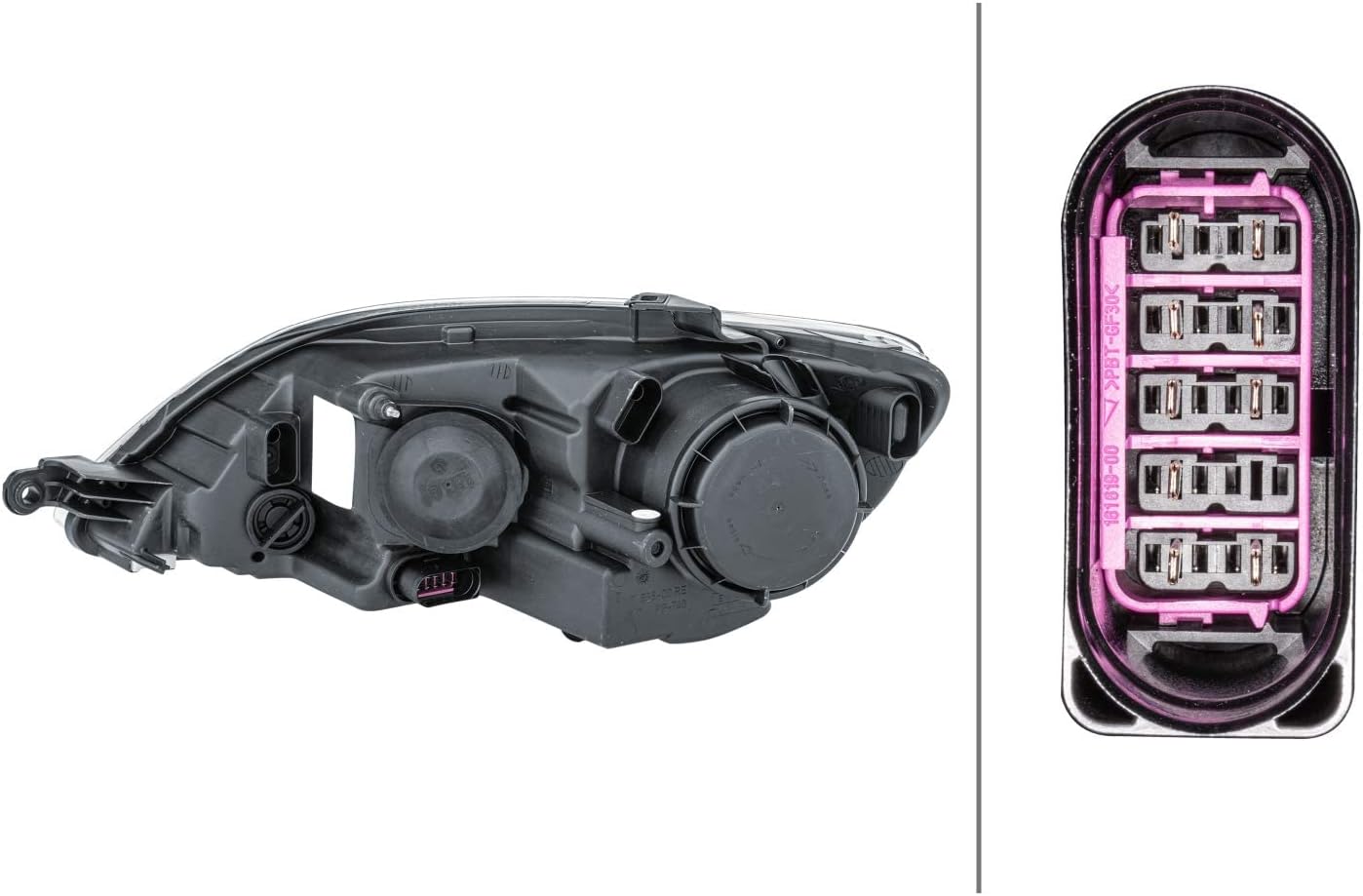 Hella 1EE 247 013-061 Halogen-Hauptscheinwerfer - rechts