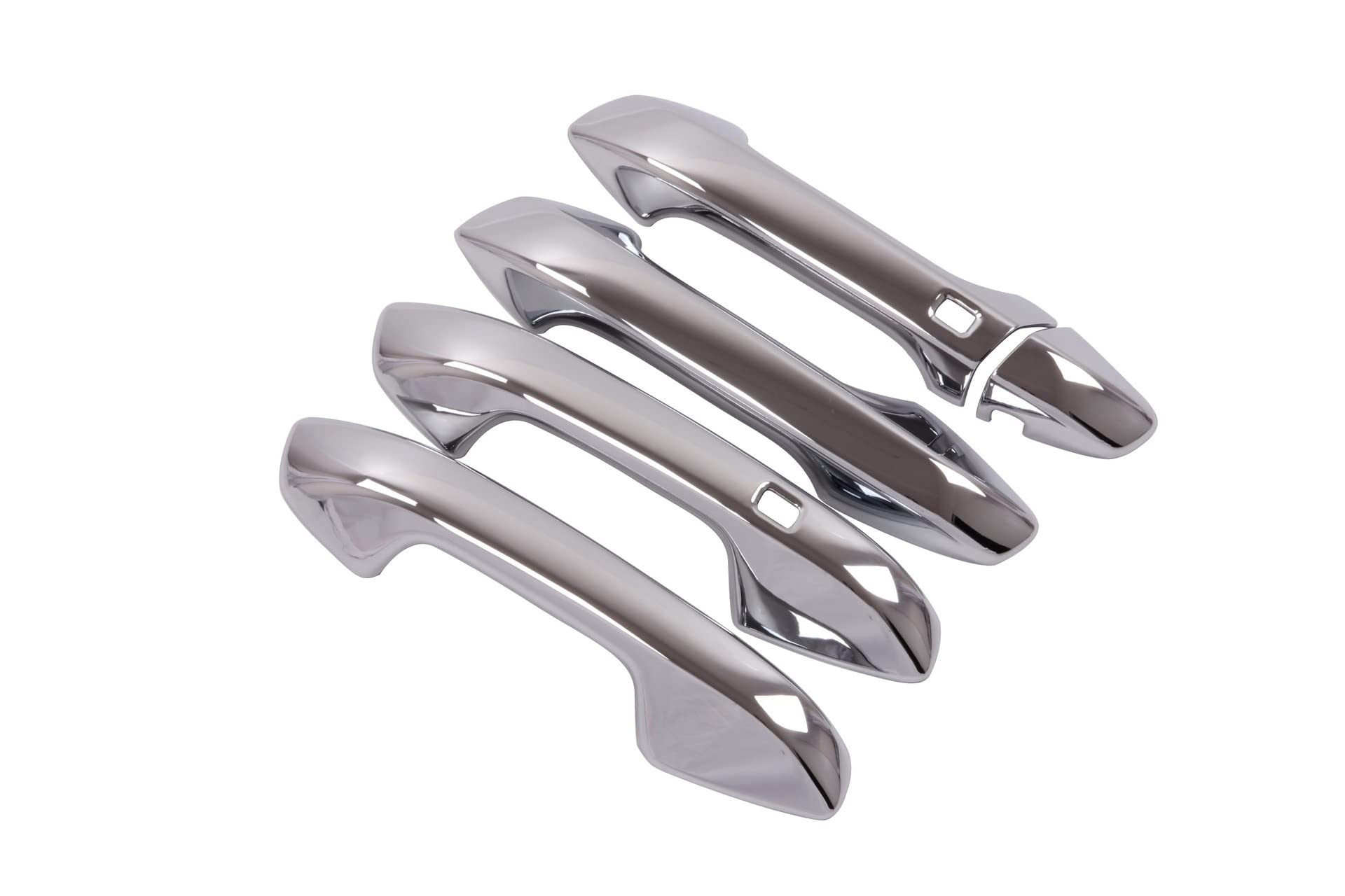 QWQTHGS Car Exterior Door Handle Cap for Kia Seltos K3 2019-2022 Chrome Car Door Handle Cover Trim Sticker Styling Accessories Decal Overlays