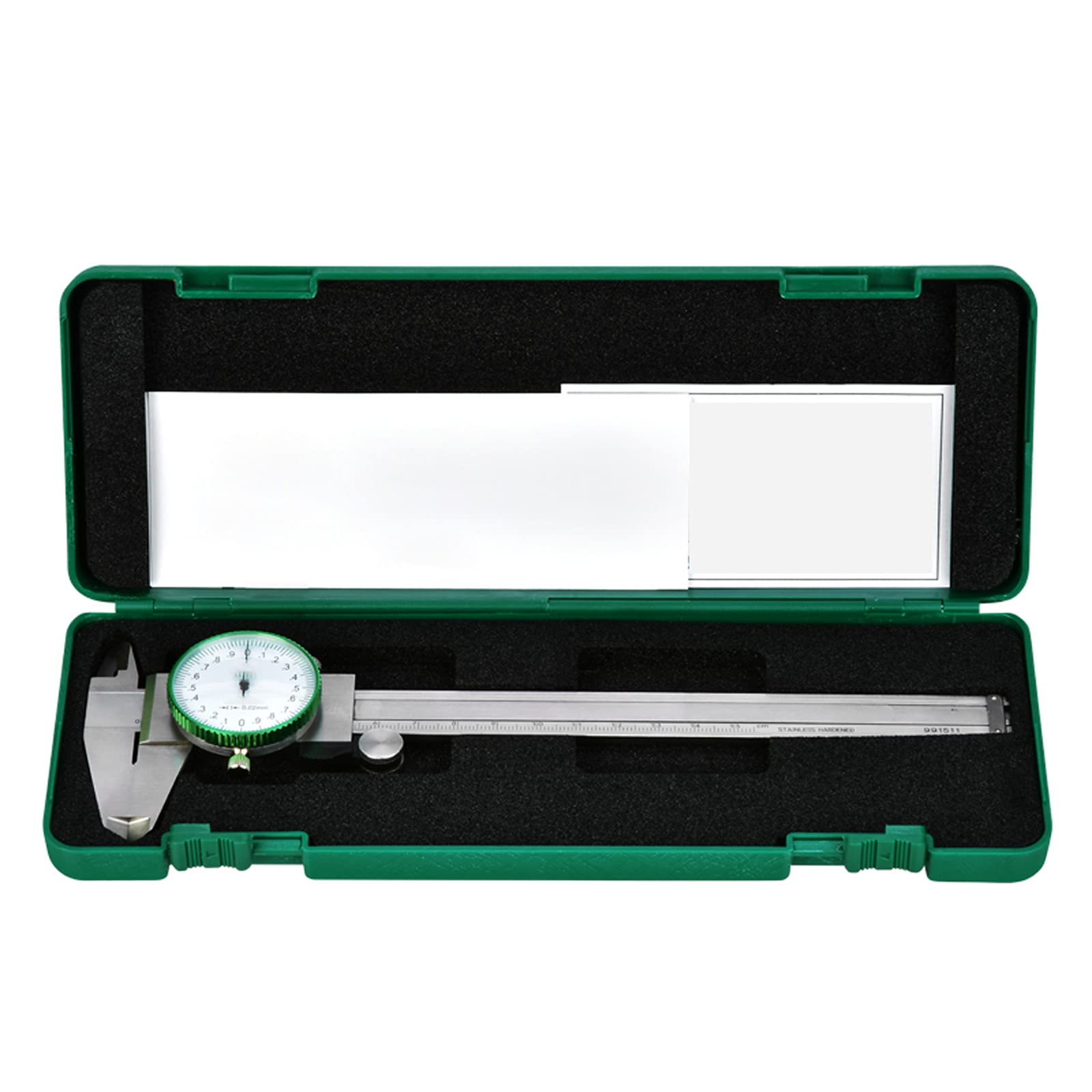 Calibro a Corsoio ad Alta Precisione con Schermo LCD in Metallo in Acciaio Inossidabile Righello di Misurazione di Precisione per Progettisti, Ingegneri e Meccanici(Size:0-150mm)