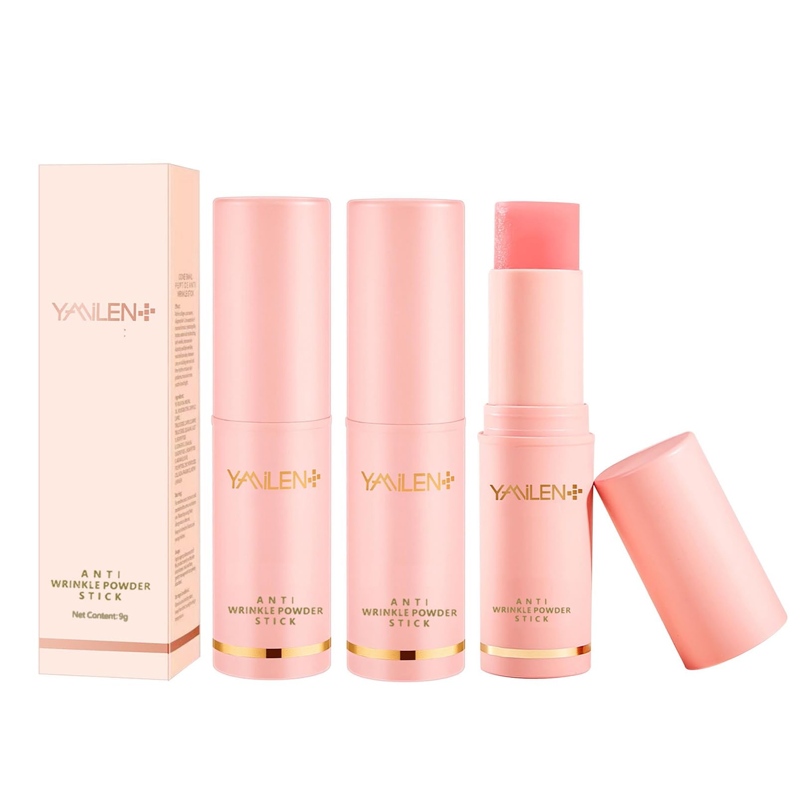 Korea Anti-Ageing Wrinkle Bounce Multi Balm, Korea Bounce Wrinkle Balm, Snail Peptide Anti Wrinkle Stick, Collagen Boosting Moisture Balm Stick, Instant Wrinkle Care Serum Stick (3 Pieces)