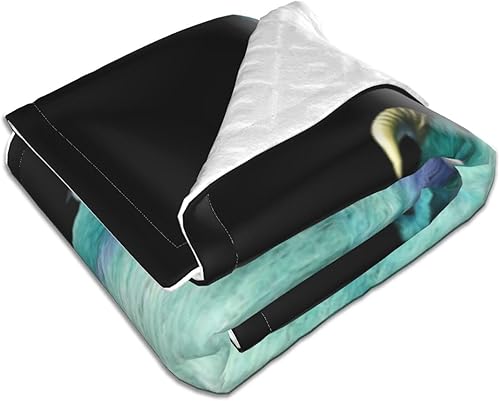 Miniatura 3 de Monsters Anime Inc - Manta colorida de franela para bebé, ropa de cama para niños y niñas, 30 x 40 pulgadas, color negro, talla única