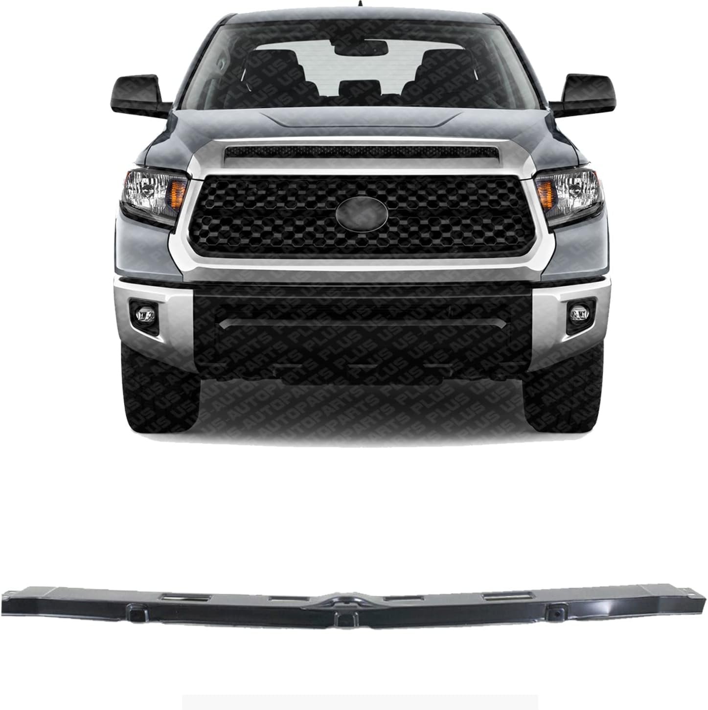 US AUTO PARTS PLUSNew Front Bumper Center Retainer Direct Replacement For Toyota Tundra 2014-2021 525210C070 TO1010103